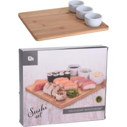 Excellent Sushi set servírovací sada 4 ks