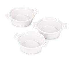 Excellent Zapékací misky porcelánové sada 3 ks kulatá Excellent Zapékací misky porcelánové sada 3 ks kulatá