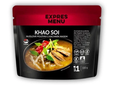 Expres Menu Khao Soi thajská nudlová polévka s kachním masem 330 g