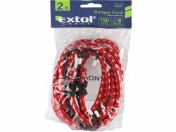 EXTOL-CRAFT Gumy upínací, balení 2ks, 100cm x O 8mm