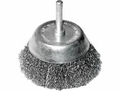 EXTOL-CRAFT Kartáč hrnkový, O 50mm, vlnitý drát S 0,3mm, stopka 6mm