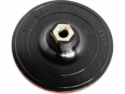 EXTOL-CRAFT Nosič brusných výseků - M14, suchý zip, Ř150mm