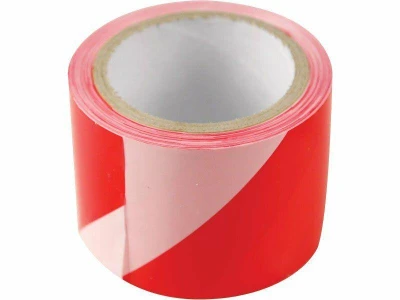 EXTOL-CRAFT Páska výstražná červeno-bílá, 75mm x 100m, PE EXTOL-CRAFT Páska výstražná červeno-bílá, 75mm x 100m, PE