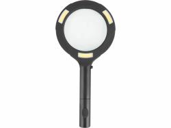 EXTOL-LIGHT Lupa se světlem 80lm, 5x zvětšení, 3x0,5W COB LED
