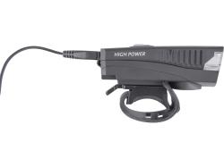 EXTOL LIGHT Světlo bílé na kolo 350lm, USB nabíjení, klakson, 5W LED