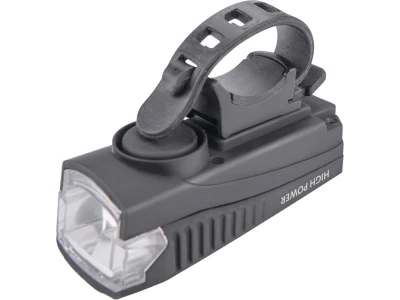 EXTOL LIGHT Světlo bílé na kolo 350lm, USB nabíjení, klakson, 5W LED