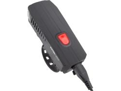 EXTOL LIGHT Světlo bílé na kolo 350lm, USB nabíjení, klakson, 5W LED