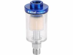 EXTOL-PREMIUM Filtr, max. pr. tlak 8bar (0,8Mpa), nádobka pro nečistoty a kondenzát 48ml