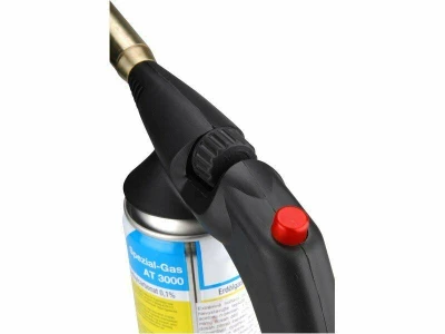 EXTOL-PREMIUM Hořák s piezo zapal., plyn. kartuše, EN417, EU závit 7/16, Ř 20mm, 1,7kWh