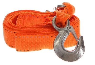 EXTOL-PREMIUM Lano tažné - popruh s háky, 4m x 50mm, max. tažná síla 2800kg, PES