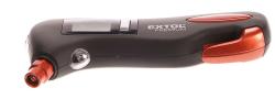 EXTOL-PREMIUM Měřič tlaku pneumatik digitální EMERGENCY 5 v 1, 5 funkcí