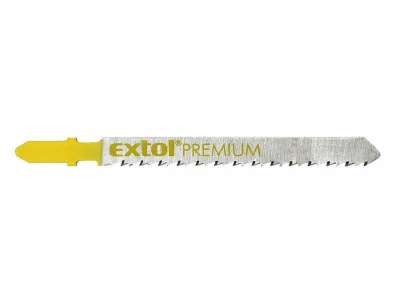 EXTOL-PREMIUM Plátky do přímočaré pily 5ks, 75x2,5mm, úchyt BOSCH, HCS EXTOL-PREMIUM Plátky do přímočaré pily 5ks, 75x2,5mm, úchyt BOSCH, HCS