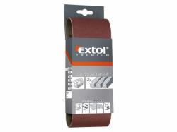 EXTOL-PREMIUM Plátno brusné nekonečný pás, bal. 3ks, P80, 75x533mm EXTOL-PREMIUM Plátno brusné nekonečný pás, bal. 3ks, P80, 75x533mm