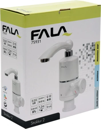 Fala Baterie dřezová s elektrickým ohřívačem vody (10cm)