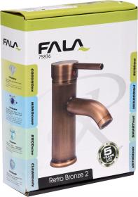 FALA Baterie umyvadlová Retro Bronze 2 (17 cm)