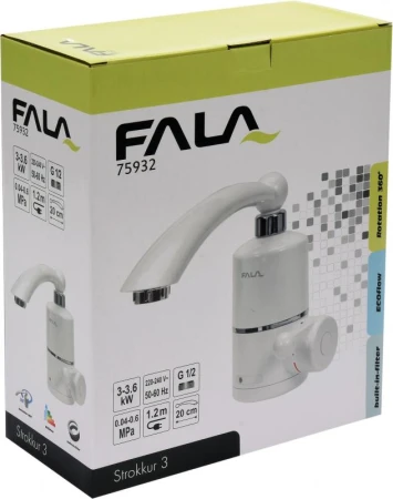 Fala Baterie nástěnná s elektrickým ohřívačem vody (20cm)