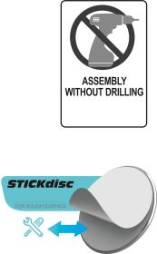 FALA Držák ručníku 55 cm nalepovací 3M Steely