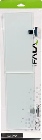 FALA Skleněná polička 50 cm Quad Chrom