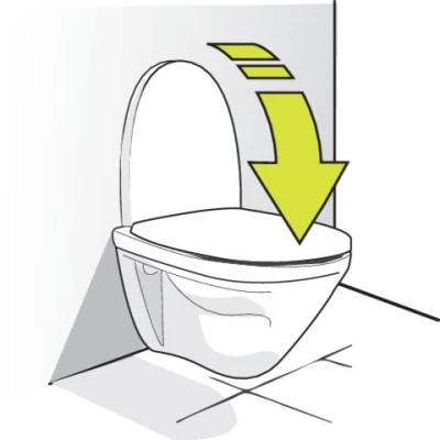 Fala WC doska 2V1 PP-D, samosklápacia s detskou vložkou