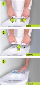 FALA WC doska PVC samozatváracia (VÝPREDAJ)