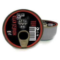 FALCO CAT hovězí kýta, konzerva 120 g FALCO CAT hovězí kýta, konzerva 120 g
