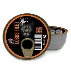FALCO CAT losos filet, konzerva 120 g FALCO CAT losos filet, konzerva 120 g