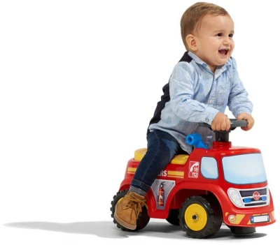 Falk Baby odrážadlo auto hasiči odrážadlo s klaksónom otváracie sedátko