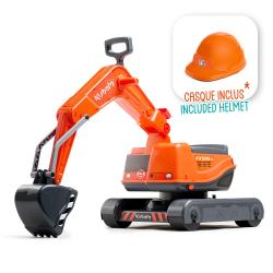 Falk Bager Kubota KX085-5 s otevíratelným sedadlem a přilbou Falk Bager Kubota KX085-5 s otevíratelným sedadlem a přilbou