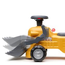 Falk Odrážadlo Marcel Construction s nakladačom, vlečkou a bagrom