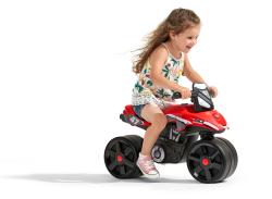 Falk Racing Team Ride-on Moto – Červená