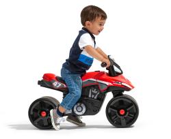 Falk Racing Team Ride-on Moto – Červená