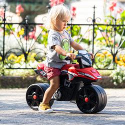 Falk Racing Team Ride-on Moto – Červená