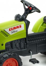 Falk Šliapací traktor 1040AB Claas Arion 430 s vlečkou