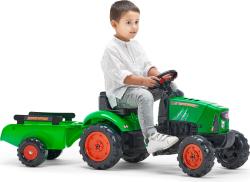 Falk Šlapací traktor 2031AB SuperCharger s vlečkou a otevírací kapotou