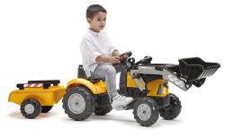 Falk Šliapací traktor 2035M SuperBuilder s nakladačom a vlečkou