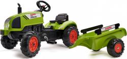 Falk Šlapací traktor 2041C Claas Arion s vlečkou a otevírací kapotou Falk Šlapací traktor 2041C Claas Arion s vlečkou a otevírací kapotou