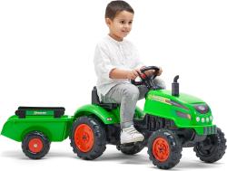 Falk Šlapací traktor 2048AB X-Tractor s vlečkou a otevírací kapotou