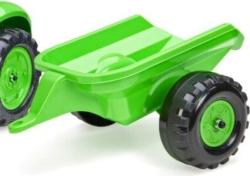 Falk Šlapací traktor 2057L Country Farmer s přívěsem - zelený