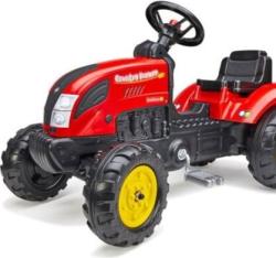 Falk šlapací traktor 2058L Country Farmer s vlečkou - červený
