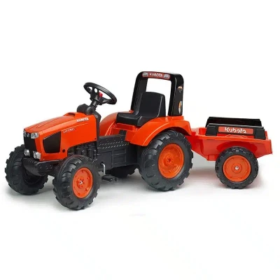 Falk Šlapací traktor 2060AB Kubota M6 s vlečkou Falk Šlapací traktor 2060AB Kubota M6 s vlečkou