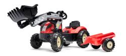 Falk Šlapací traktor 2158ML Kiddy Farm s nakladačem a vlečkou Falk Šlapací traktor 2158ML Kiddy Farm s nakladačem a vlečkou