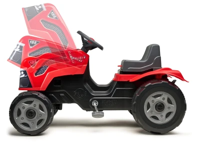 Falk Šlapací traktor Case IH s vlečkou
