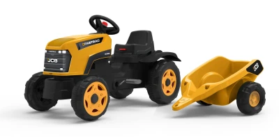 Falk Šlapací traktor JCB s vlečkou