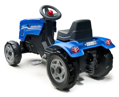 Falk Šlapací traktor New Holland s vlečkou