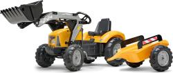 Falk šlapací traktor SUPER LOADER 2025AM s nakladačem a přívěsem - žlutý Falk šlapací traktor SUPER LOADER 2025AM s nakladačem a přívěsem - žlutý