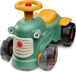 Falk traktor baby Maurice zelený vintage s prívesom