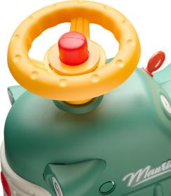 Falk traktor baby Maurice zelený vintage s prívesom