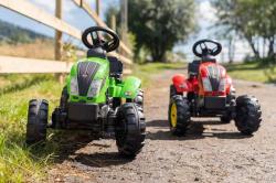 Falk Traktor Country Farmer šlapací Zelený vozítko set s valníkem