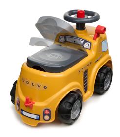 Falk Traktor volvo FMX s volantem, klaksonem a přívěsem