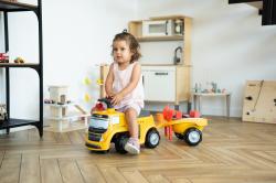 Falk Traktor volvo FMX s volantem, klaksonem a přívěsem